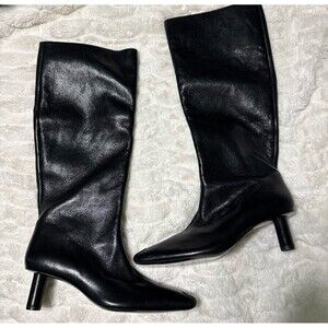 Tory Burch Tubo Knee-High Leather Boots new 8.5